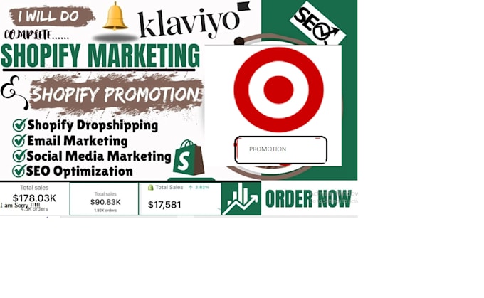 Bestseller - do shopify klaviyo ecommerce marketing to boost shopify sales on tiktok shop