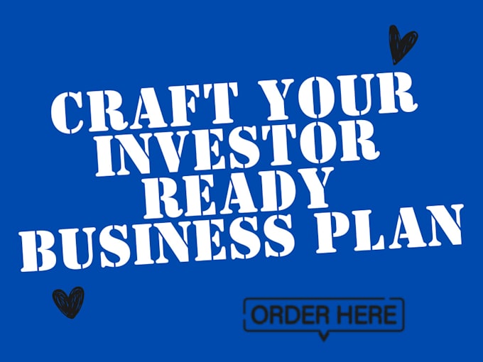 Gig Preview - Craft long term investor ready business and financial startup plan pitch deck