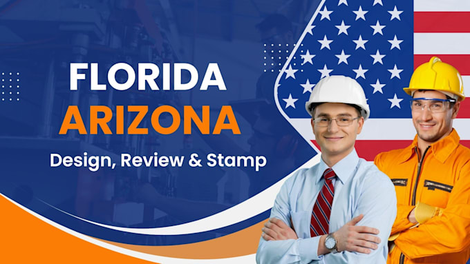 Gig Preview - Review stamp as licensed civil and structural engineer in florida and arizona