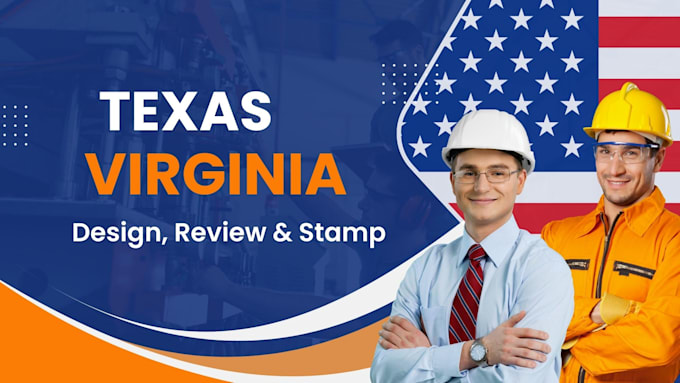 Gig Preview - Review stamp as licensed civil and structural engineer in texas and virginia