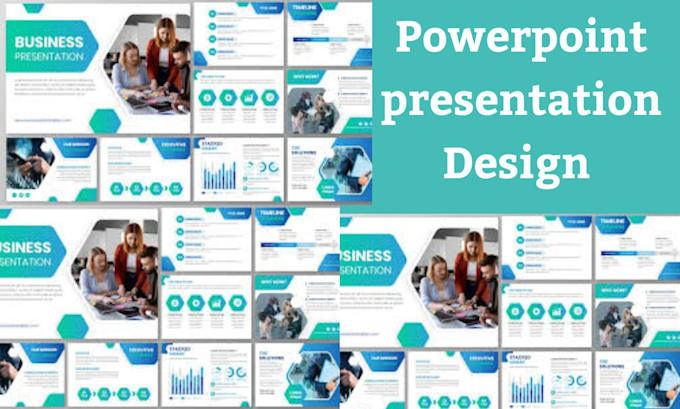 Gig Preview - Do powerpoint redesign, business powerpoint template, canva presentation design