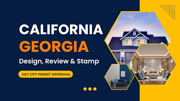 Gig Preview - Review stamp as licensed civil and structural engineer in california and georgia