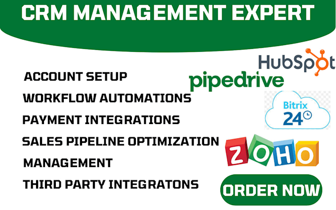 Gig Preview - Setup pipedrive CRM, customization, payment integration and workflow automations