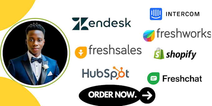 Gig Preview - Customize zendesk freshsales freshchat crm for your website