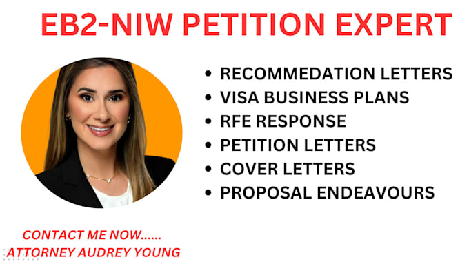 Gig Preview - Prepare a professional eb2 niw petition to maximize approval chances