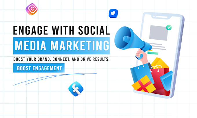 Gig Preview - Be your digital marketing and social media manager