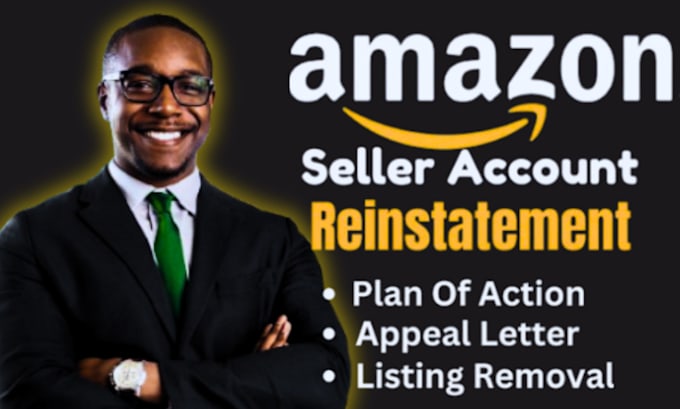 Gig Preview - Do amazon reactivation account reinstatement section 3 appeal letter remove list