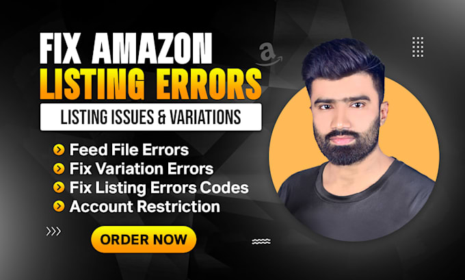 Gig Preview - Fix amazon listing issues, amazon listing errors, variation listing