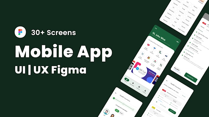 Gig Preview - Design figma mobile app stunning UI UX for apps