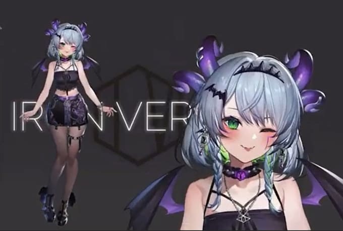 Gig Preview - Draw and rig liv2d vtuber model, live2d vtuber avatar, 2d vtuber model, live2d