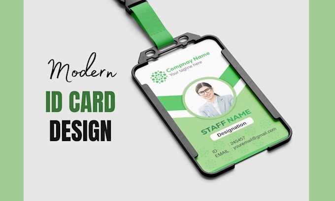 Gig Preview - Design professional id card, id badges, and lanyards