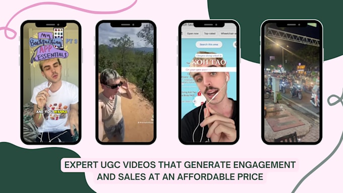 Bestseller - create a professional ugc video for social media ads on tiktok, instagram, fb