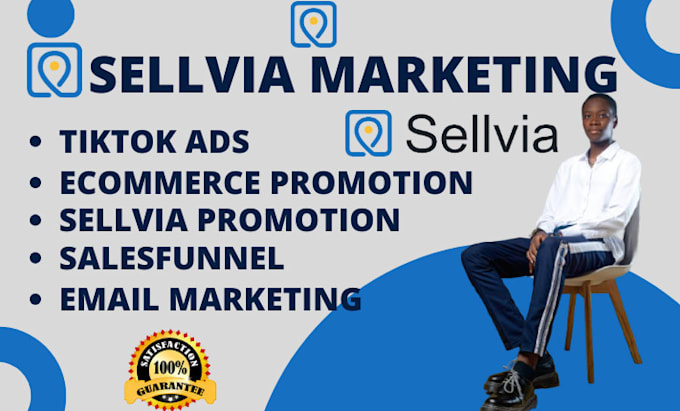 Gig Preview - Do sellvia promotion shopify store sellvia marketing