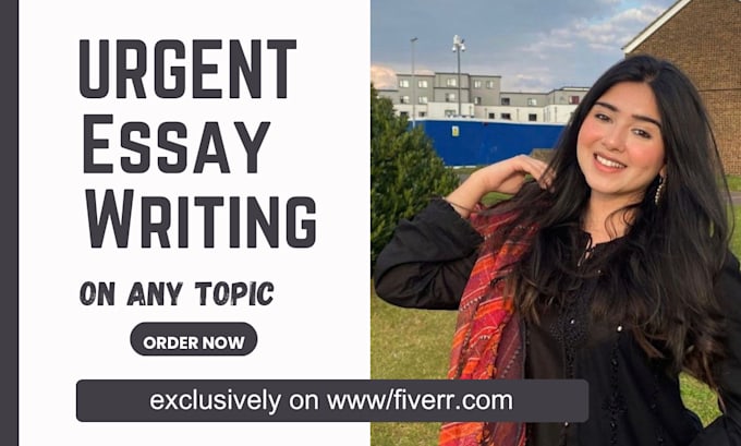 Gig Preview - Do urgent essay writing as an essay writer