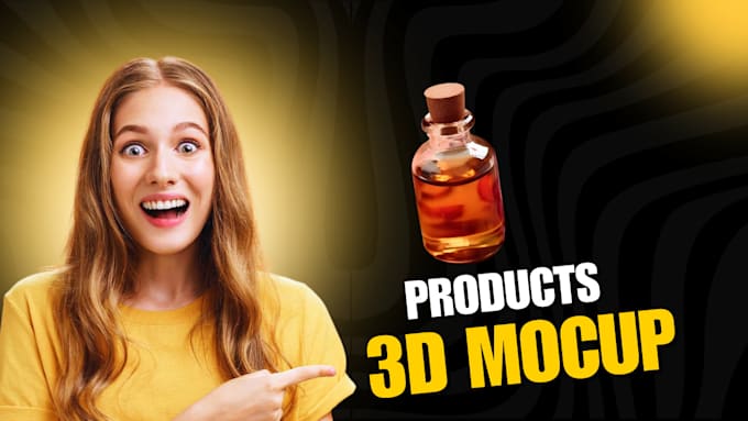 Bestseller - do 3d product modeling, rendering, and realistic mockup