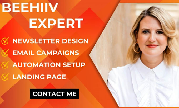 Bestseller - setup beehiiv account beehive landing page design beehiiv ai newsletter template