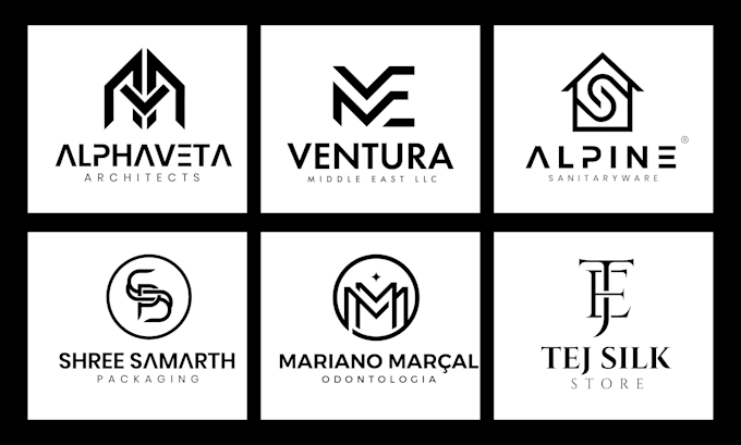 Gig Preview - Create minimal, modern and luxury logo for your brand or business