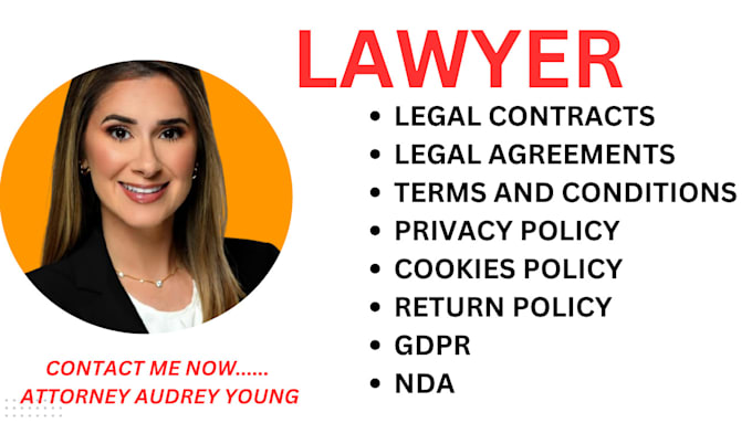 Gig Preview - Be your UK lawyer for legal contract, terms and conditions, and privacy policy