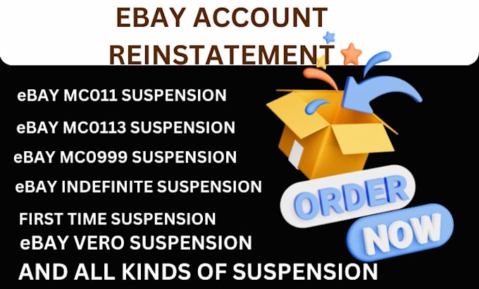 Bestseller - reinstate your ebay account with guaranteed success