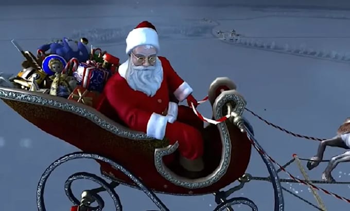 Gig Preview - 3d kid christmas animation video,new year greeting intro videoblogs animation