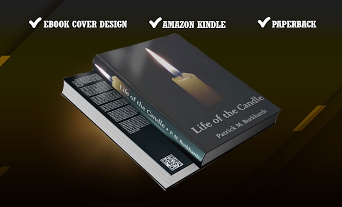 Gig Preview - Create unique book cover design, minimalist book cover, kindle cover, ebook