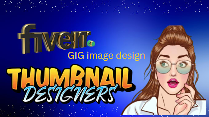 Gig Preview - Create a custom thumbnail designs