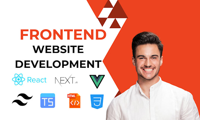 Gig Preview - Do web front end development as a front end developer, next js react developer