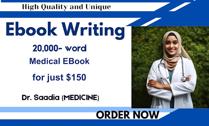 Gig Preview - Write a high quality medical, holistic, self help ebook