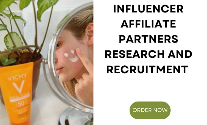 Gig Preview - Do expert influencer outreach for ig, tiktok and youtube affiliate recruitment