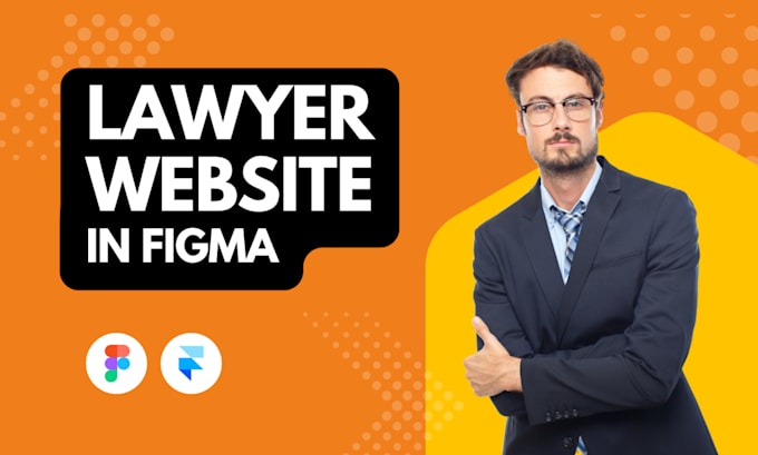 Gig Preview - Design a legal, law firm, lawyer website in figma or framer