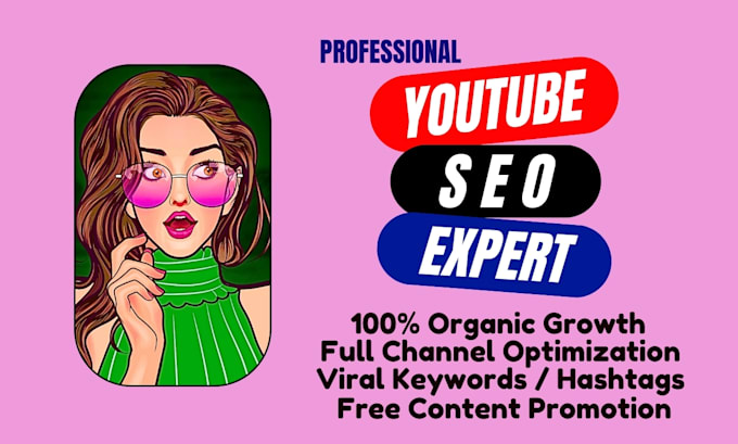 Gig Preview - Be your best youtube SEO expert and channel growth manager