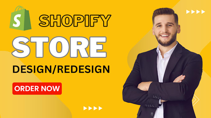 Gig Preview - Design, redesign your shopify store to achieve your goal