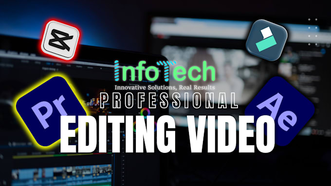 Gig Preview - Do professional video editing for youtube and business video