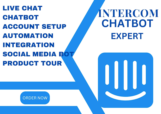 Gig Preview - Create chatbot with intercom, manychat, dialogflow, botpress