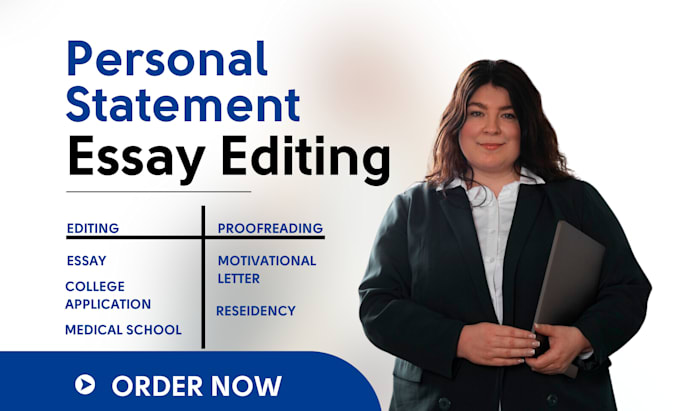 Bestseller - proofread and edit your personal statement, sop, or college application essay