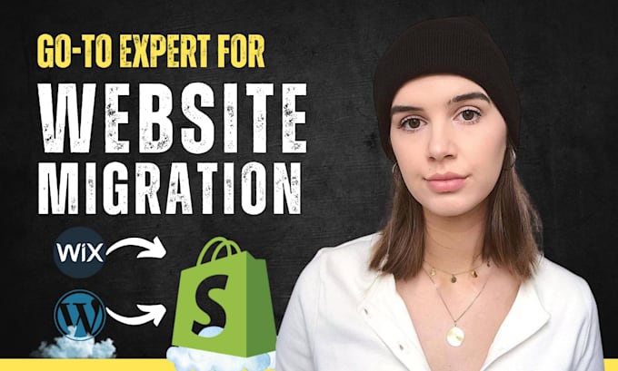 Gig Preview - Migrate wix, wordpress, bigcommerce, squarespace, weebly store to shopify store