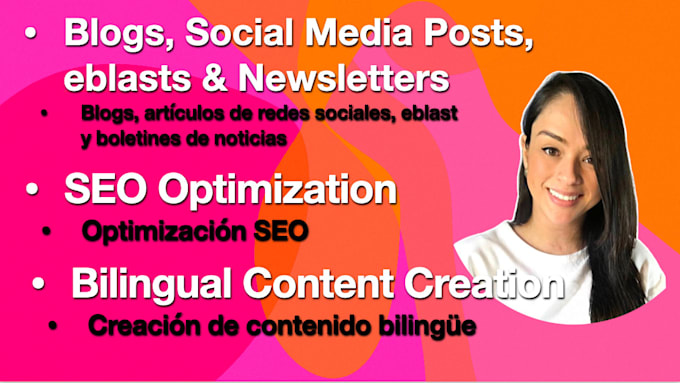 Gig Preview - Write SEO optimized content for blogs, social media