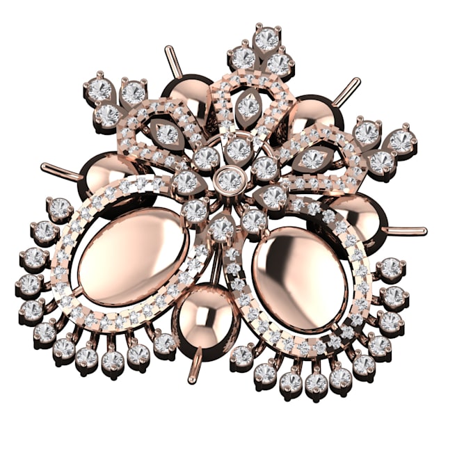 Gig Preview - Create any type of printable 3d cad jewelry designs and rendering