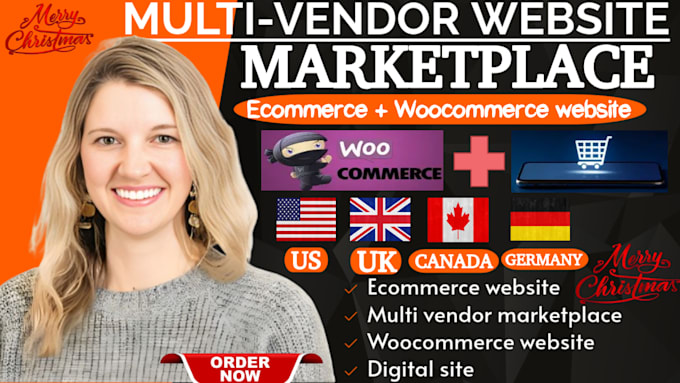 Gig Preview - Create woocommerce multi vendor ecommerce marketplace website