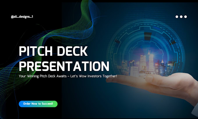 Bestseller - design professional powerpoint pitch deck presentation