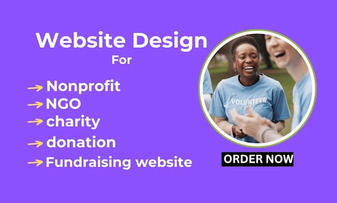 Bestseller - nonprofit website, ngo, donation website, charity website, fundraising website