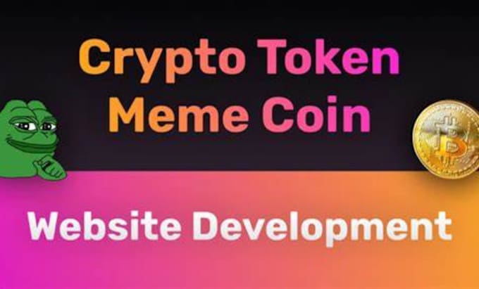 Gig Preview - Create crypto website, meme coin website, pepe website, meme and pepe website