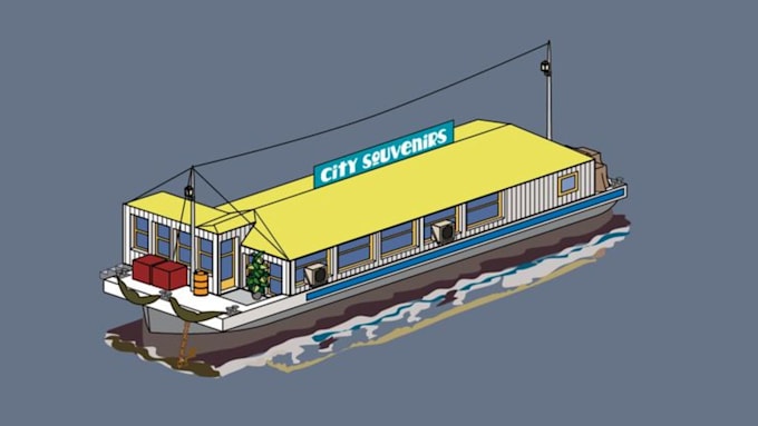 Gig Preview - Draw boat car yacht truck motorcycle vector art illustration