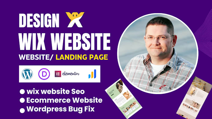 Bestseller - wix website design wix website redesign wix ecommerce wix landing page wix seo