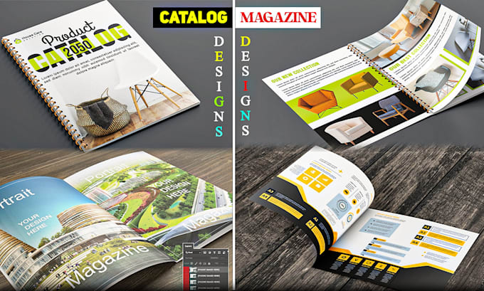 Gig Preview - Design product catalog, brochure, sell sheet, catalogue, magazine layout design