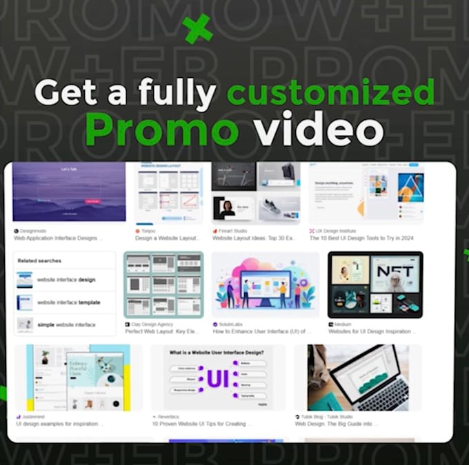 Bestseller - create a professional promo video for your website or app