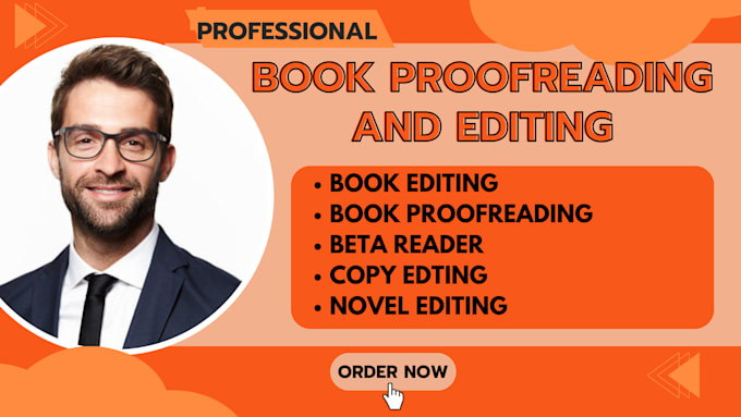 Gig Preview - Be your book editor beta reader book proofreading  book formatting copy editing