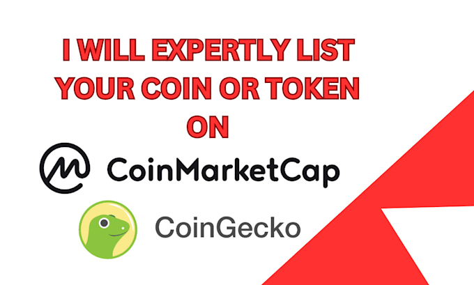 Gig Preview - List your token and coin expertly on coingecko and coinmarketcap