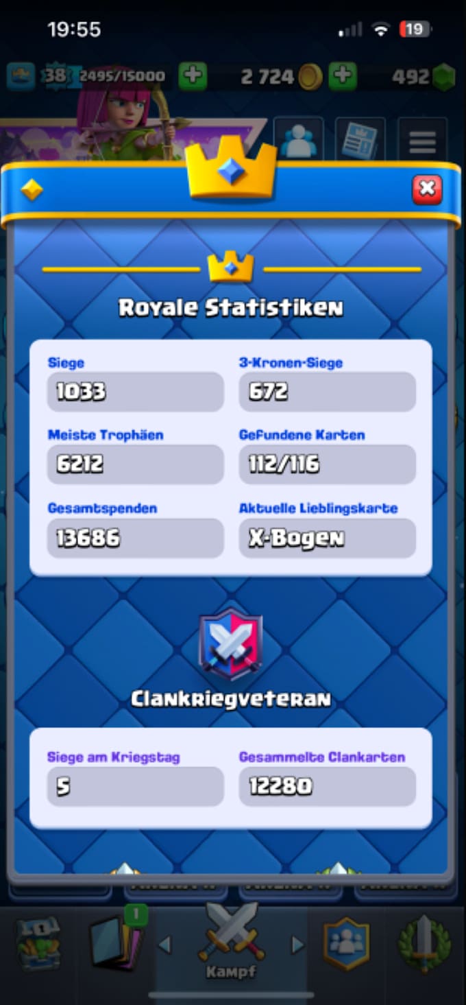 Gig Preview - Dich in clash royale pushen