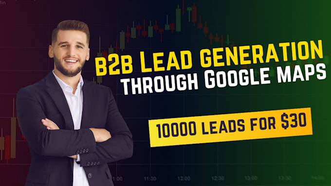 Gig Preview - Generate b2b leads through google maps